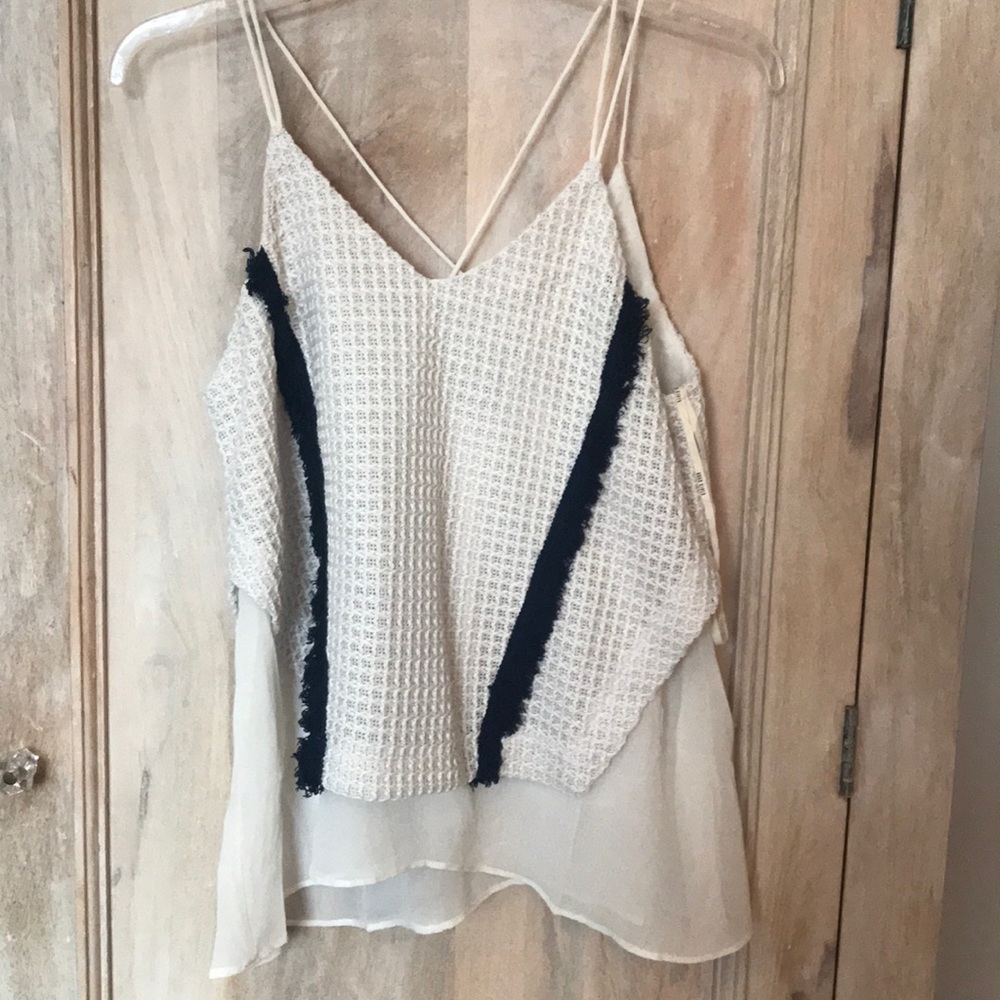 Moon River Waffle Tank